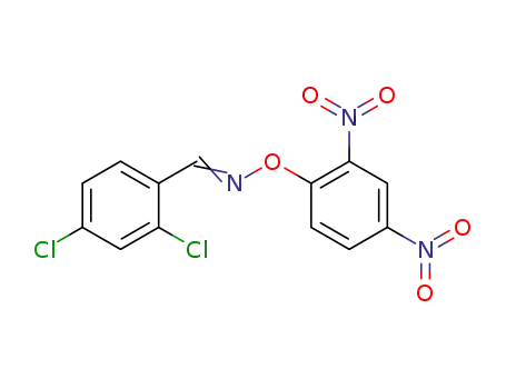 Benzaldehyde, 2,4-dichloro-, O-(2,4-dinitrophenyl)oxime