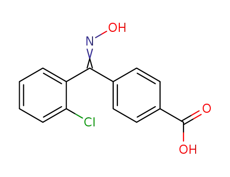 4-[(2-chloro-phenyl)-hydroxyimino-methyl]-benzoic acid