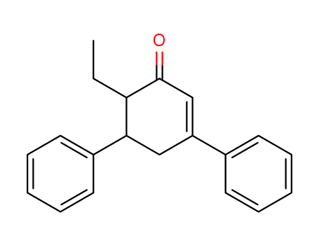6-ethyl-3,5-diphenylcyclohex-2-en-1-one