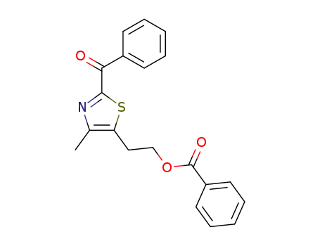 [5-(2-benzoyloxy-ethyl)-4-methyl-thiazol-2-yl]-phenyl-methanone