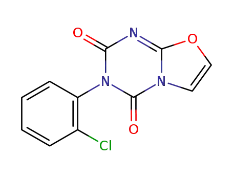 3-(2-クロロフェニル)-2H-オキサゾロ[3,2-a]-1,3,5-トリアジン-2,4(3H)-ジオン