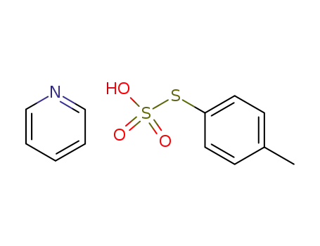 Molecular Structure of 14265-88-4 (4-Toluenesulfonicacidpyridiniumsalt)