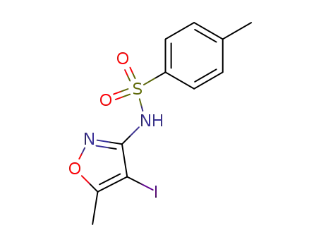 <i>N</i>-(4-iodo-5-methyl-isoxazol-3-yl)-toluene-4-sulfonamide