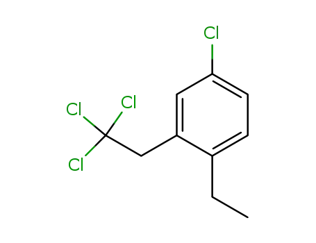 4-Ethyl-3-(β,β,β-trichlorethyl)-chlorbenzol