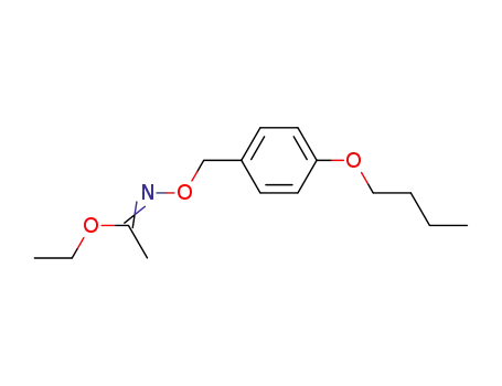 O-p-Butoxy-benzylacethydroximsaeure-aethylester
