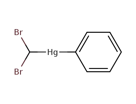 Molecular Structure of 1124-50-1 ((dibromomethyl)(phenyl)mercury)