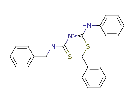 2-benzyl-1-(benzyl-thiocarbamoyl)-3-phenyl-isothiourea
