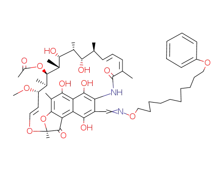 3-[(10-フェノキシデシル)オキシイミノメチル]リファマイシン
