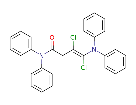 (E)-3,4-Dichloro-4-diphenylamino-but-3-enoic acid diphenylamide