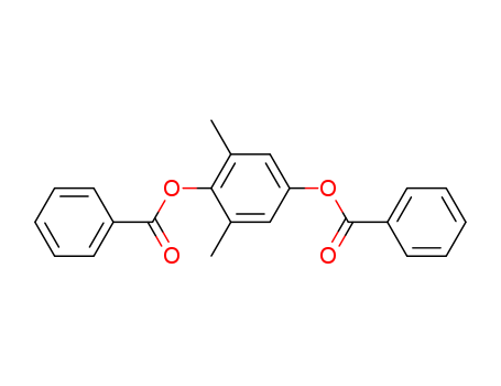1,4-Benzenediol,2,6-dimethyl-, 1,4-dibenzoate cas  21111-81-9