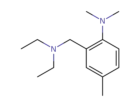 4-Dimethylamino-3-diaethylaminomethyl-toluol