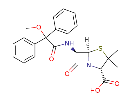 6β-(2-methoxy-2,2-diphenyl-acetylamino)-penicillanic acid