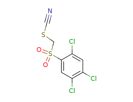 (2,4,5-Trichlorophenyl)(cyanothiomethyl) sulfone