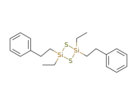 Ethyl-(2-phenylethyl)-cyclodisilathian