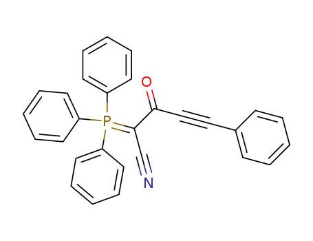 1-Cyan-2-oxo-4-phenyl-but-3-in-yliden-triphenyl-phosphoran