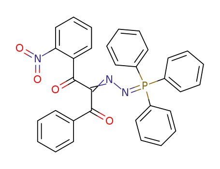 1-Phenyl-3-<2-nitrophenyl>-propantrion-2-triphenylphosphazin