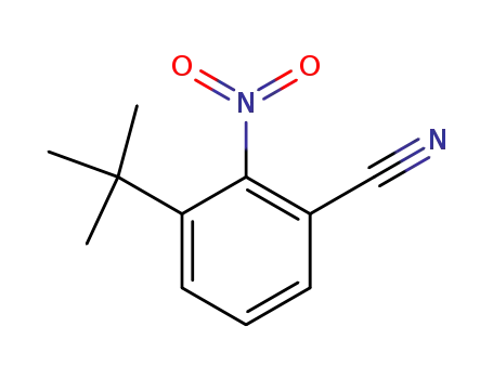 2-Nitro-3-tert.-butyl-benzonitril
