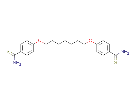 1.7-Bis-<4-thiocarbamoyl-phenoxy>-heptan