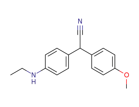 4-(N-Ethylamino)-phenyl-4-methoxyphenylacetonitril