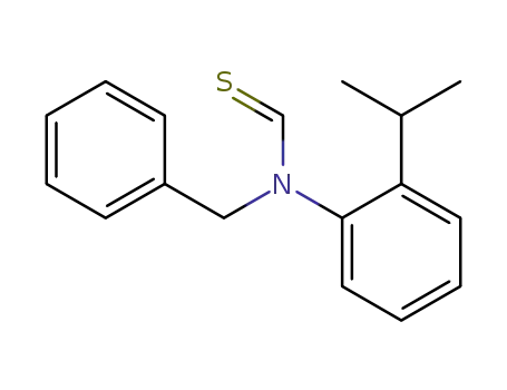 N-Benzyl-N-(2-isopropyl-phenyl)-thioformamide
