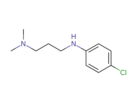 Molecular Structure of 35385-95-6 (1,3-Propanediamine, N'-(4-chlorophenyl)-N,N-dimethyl-)