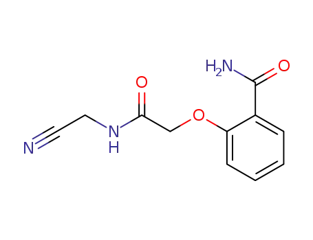 N-<o-Carbamoyl-phenyloxy-acetyl>-aminoacetonitril