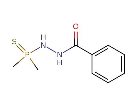 Benzoic acid, 2-(dimethylphosphinothioyl)hydrazide