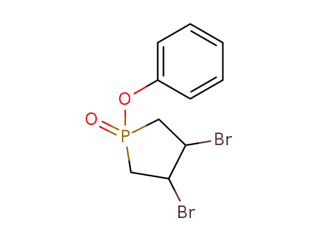 3,4-dibromo-1-phenoxy-phospholane 1-oxide