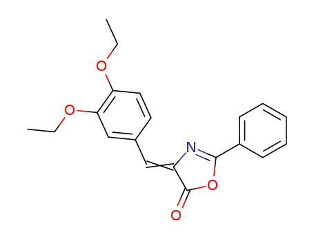 4-[(3,4-diethoxyphenyl)methylidene]-2-phenyl-1,3-oxazol-5-one cas  88828-04-0