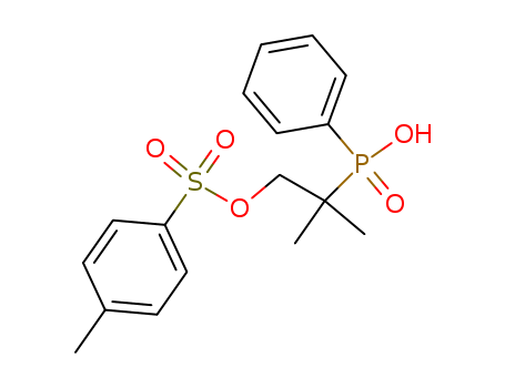 Phosphinic acid,  [1,1-dimethyl-2-[[(4-methylphenyl)sulfonyl]oxy]ethyl]phenyl-