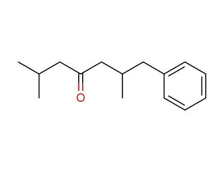 6-Benzyl-2-methyl-heptanon-<sup>(4)</sup>