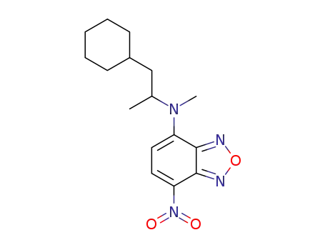 (2-cyclohexyl-1-methyl-ethyl)-methyl-(7-nitro-benzo[1,2,5]oxadiazol-4-yl)-amine