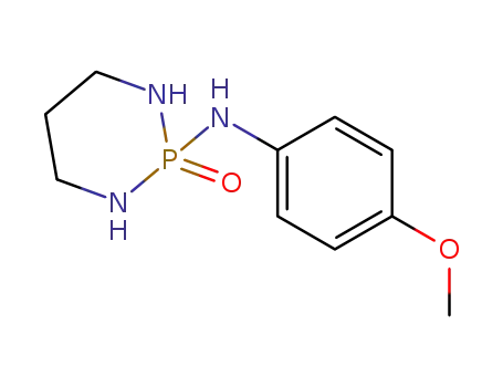 2-(4-Methoxyanilino)-1,3,2lambda~5~-diazaphosphinan-2-one