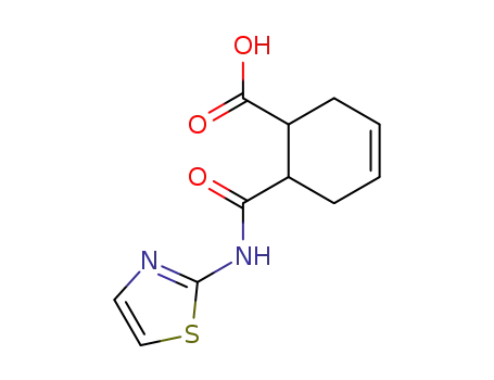 6-(1,3-Thiazol-2-ylcarbamoyl)cyclohex-3-ene-1-carboxylic acid