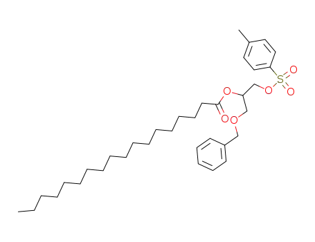 α-p-Toluolsulfonyl-β-stearoyl-γ-O-benzyl-glycerin
