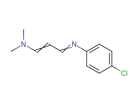 Molecular Structure of 35385-96-7 (Benzenamine, 4-chloro-N-[3-(dimethylamino)-2-propenylidene]-)