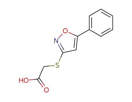 Acetic acid, [(5-phenyl-3-isoxazolyl)thio]-
