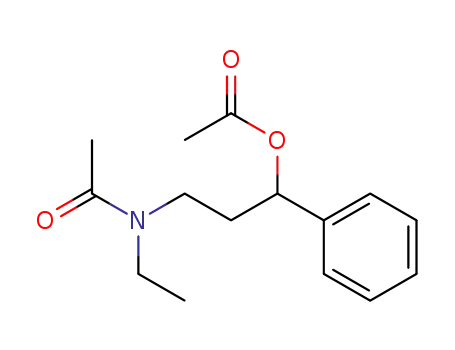 N-Ethyl-N-<3-acetoxy-3-phenyl-propyl>-acetamid