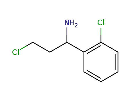 3-Chloro-1-(2-chloro-phenyl)-propylamine