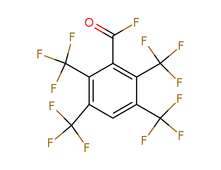 Benzoyl fluoride, 2,3,5,6-tetrakis(trifluoromethyl)-