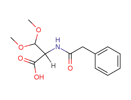 3,3-dimethoxy-2-(2-phenyl-acetylamino)-propionic acid