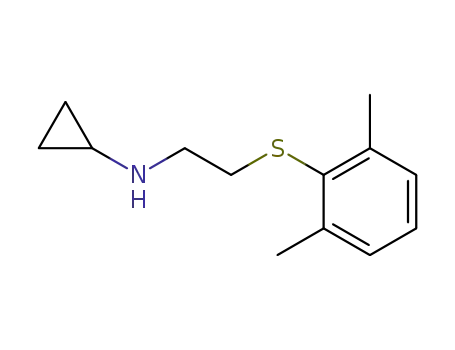시클로프로필아민, N-[2-(2,6-자일릴티오)에틸]-(8CI)