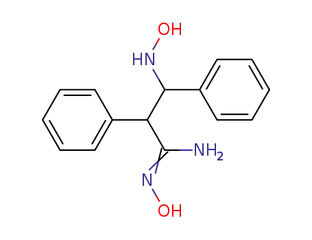 <i>N</i>-hydroxy-3-hydroxyamino-2,3-diphenyl-propionamidine