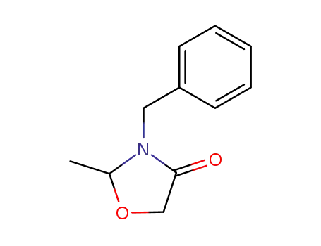 3-benzyl-2-methyl-oxazolidin-4-one
