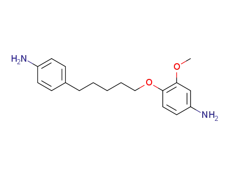 1-<4-Amino-phenyl>-5-<4-amino-2-methoxy-phenoxy>-pentan