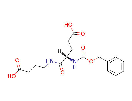 Molecular Structure of 5105-95-3 (N-Benzyloxycarbonyl-α-L-glutamyl-γ-aminobuttersaeure)