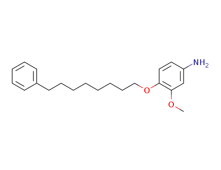 3-methoxy-4-(8-phenyloctoxy)aniline