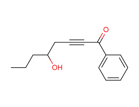5-Hydroxy-1-phenyloct-2-in-1-on