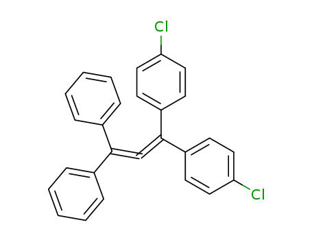 Benzene,1,1'-(3,3-diphenyl-1,2-propadienylidene)bis[4-chloro- cas  39479-30-6