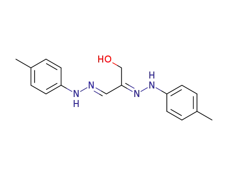 Molecular Structure of 73575-47-0 (Propanal, 3-hydroxy-2-[(4-methylphenyl)hydrazono]-,
(4-methylphenyl)hydrazone)